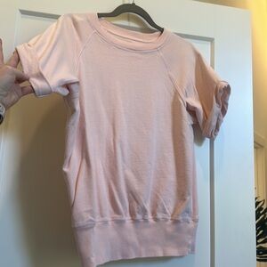 Current Elliot pink, crewneck Tee-shirt